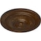 Ekena Millwork Classic Ceiling Medallion (For Canopies up to 5 1/2"), 21 7/8"OD x 2 3/8"P, Root Beer Crackle CM22CLRBC - alternate 3